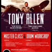 Sun, 7/28: Tony Allen Master Class & Workshop