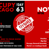 Occupy Chicago Presents: “Rally at Reggies” with Chicago Afrobeat Project & JB-Tribute Get Up With…